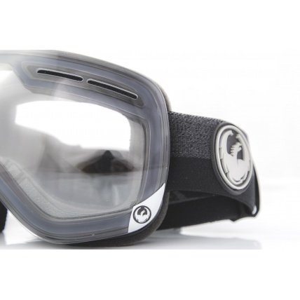 Dragon X1s Flux Black Transitions Clear Snowboard Goggle